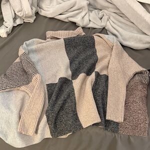 Color Block Women's Sweater